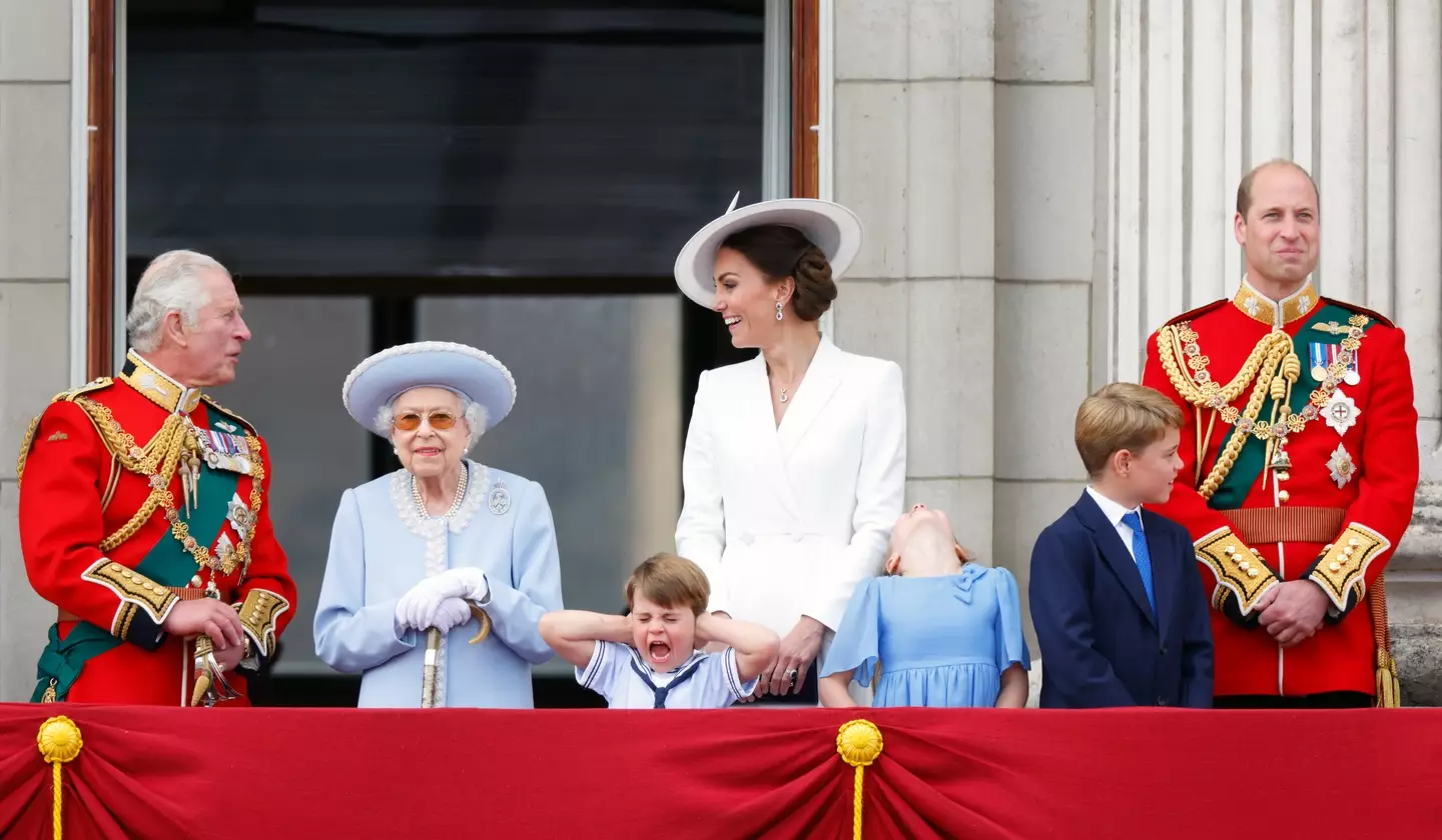 Prince Louis is renowned for his chaotic energy. (Max Mumby/Indigo/Getty Images)