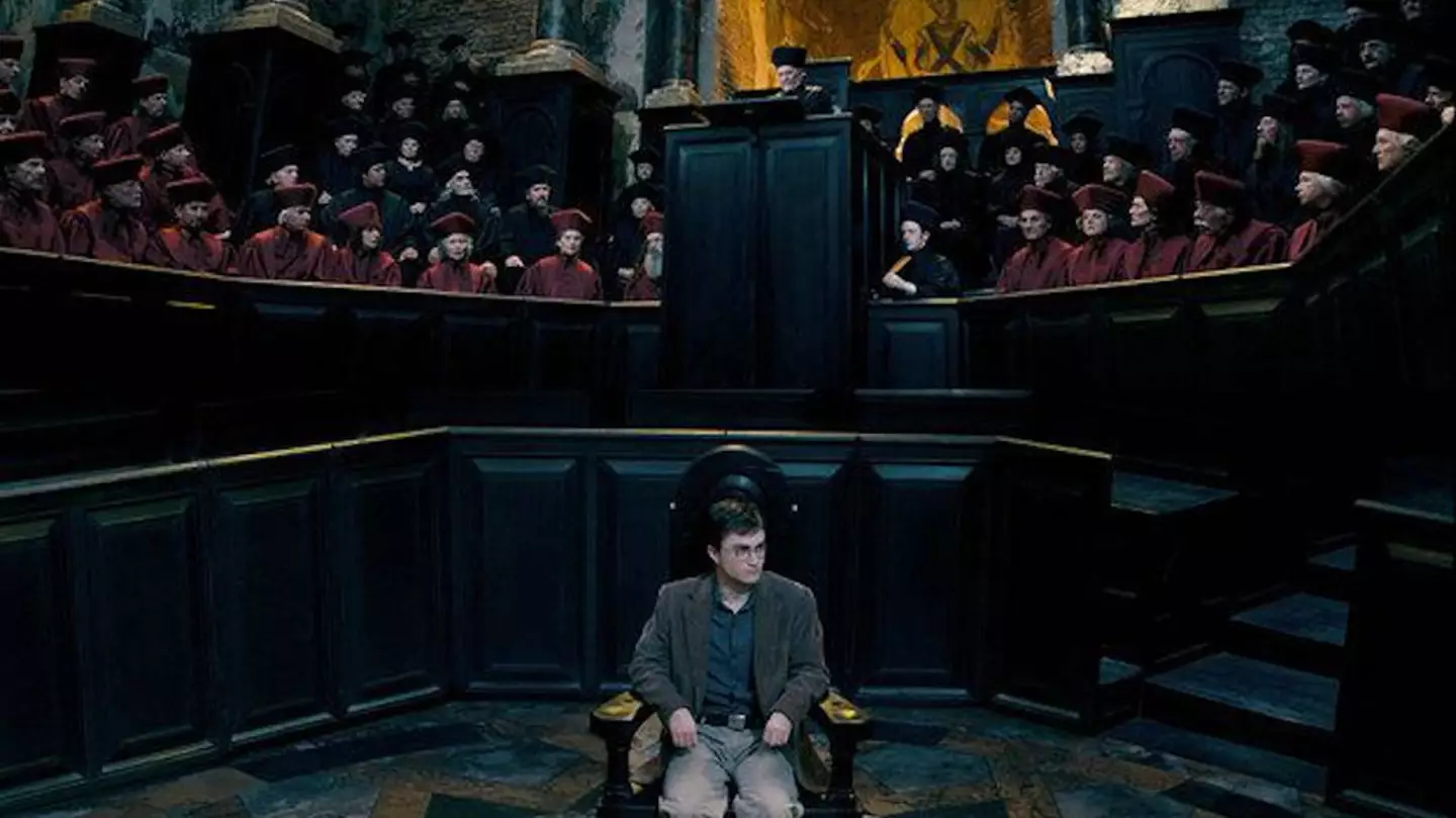 Harry faces trial in the fifth film (