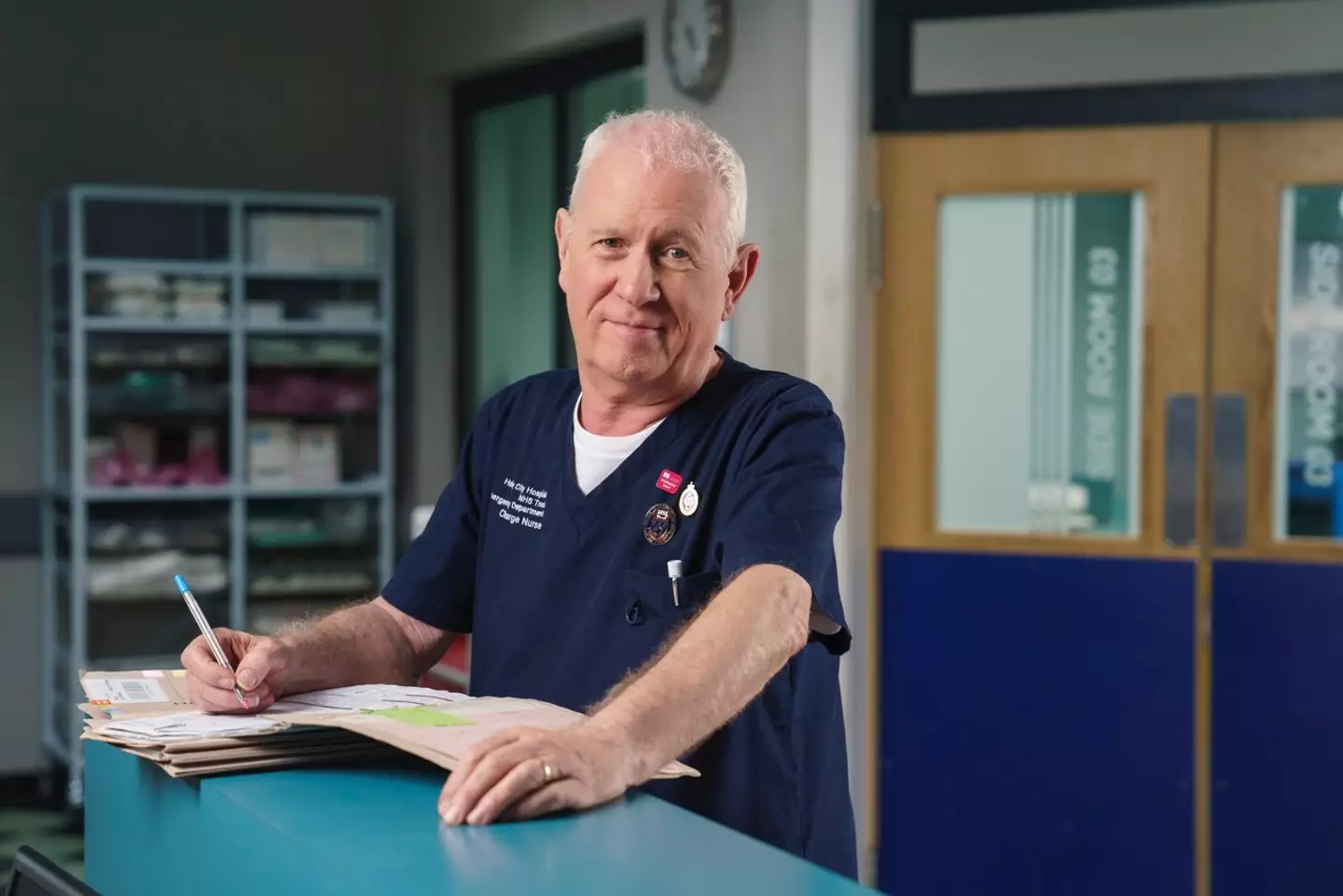 Casualty's Derek Thompson was known for playing Charlie Fairhead who was inspired by a real nurse.