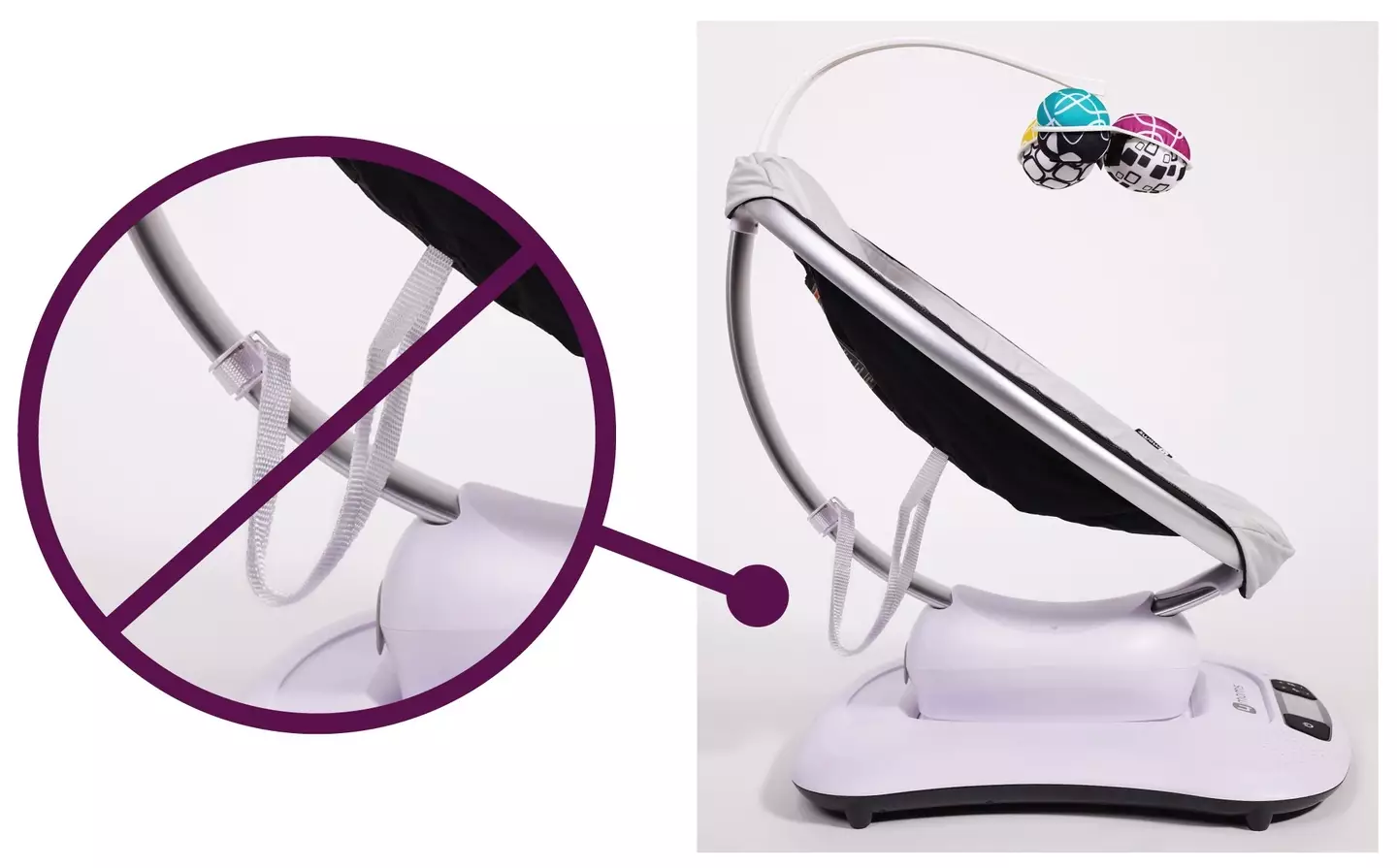 Over two million infant swings and rockers have been recalled for safety reasons.