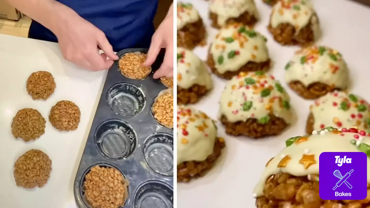 People Are Making Christmas Rice Krispies Cakes