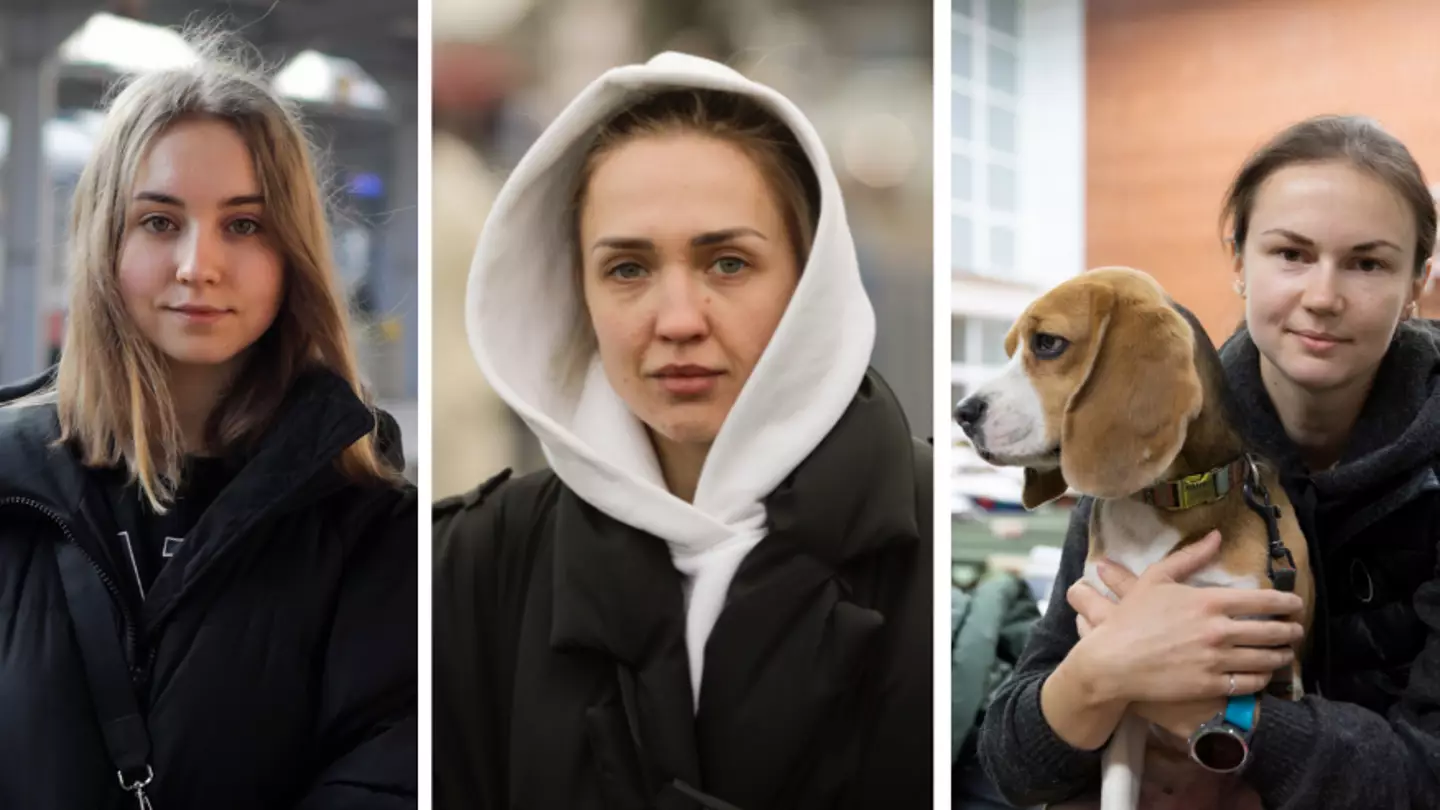 'I Just Want To Go Home': The Young Ukrainian Women Forced To Leave Everything Behind