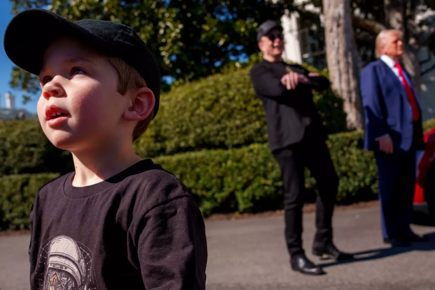 X has made several appearances with Donald Trump (Andrew Harnik/Getty Images)