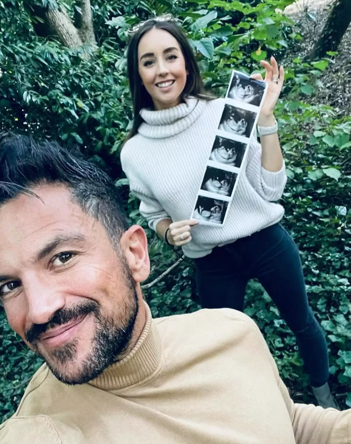 Emily and Peter announced their news in October.