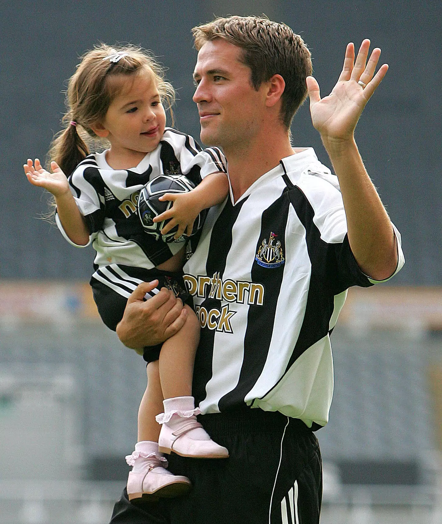 Gemma and Michael Owen.