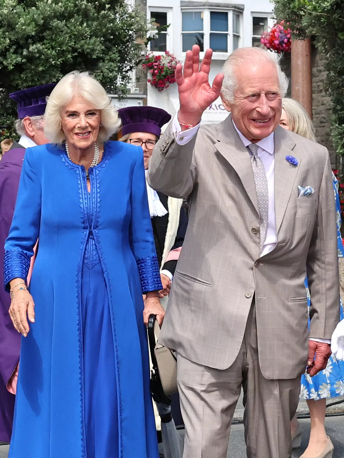 The King has a similar bracelet (Chris Jackson - WPA Pool/Getty Images)