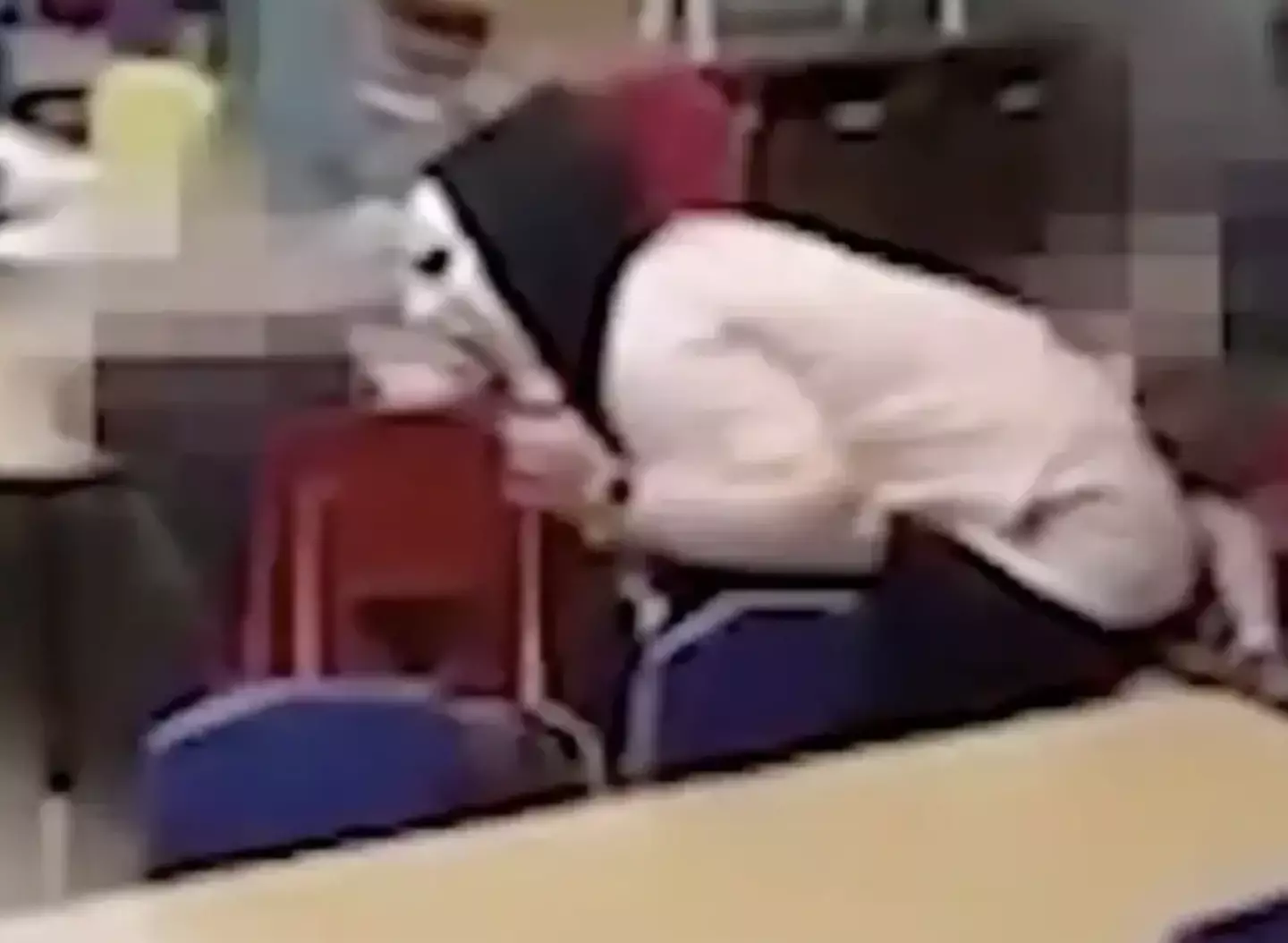 Johnson claimed the children were traumatised after the incident.