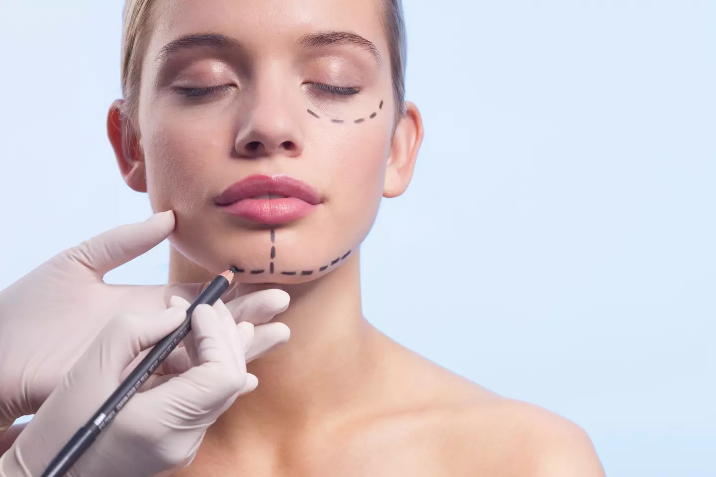 Women are trusting 'looksmaxxing' advice online which sometimes encourages them to get surgery (Getty Stock Image)