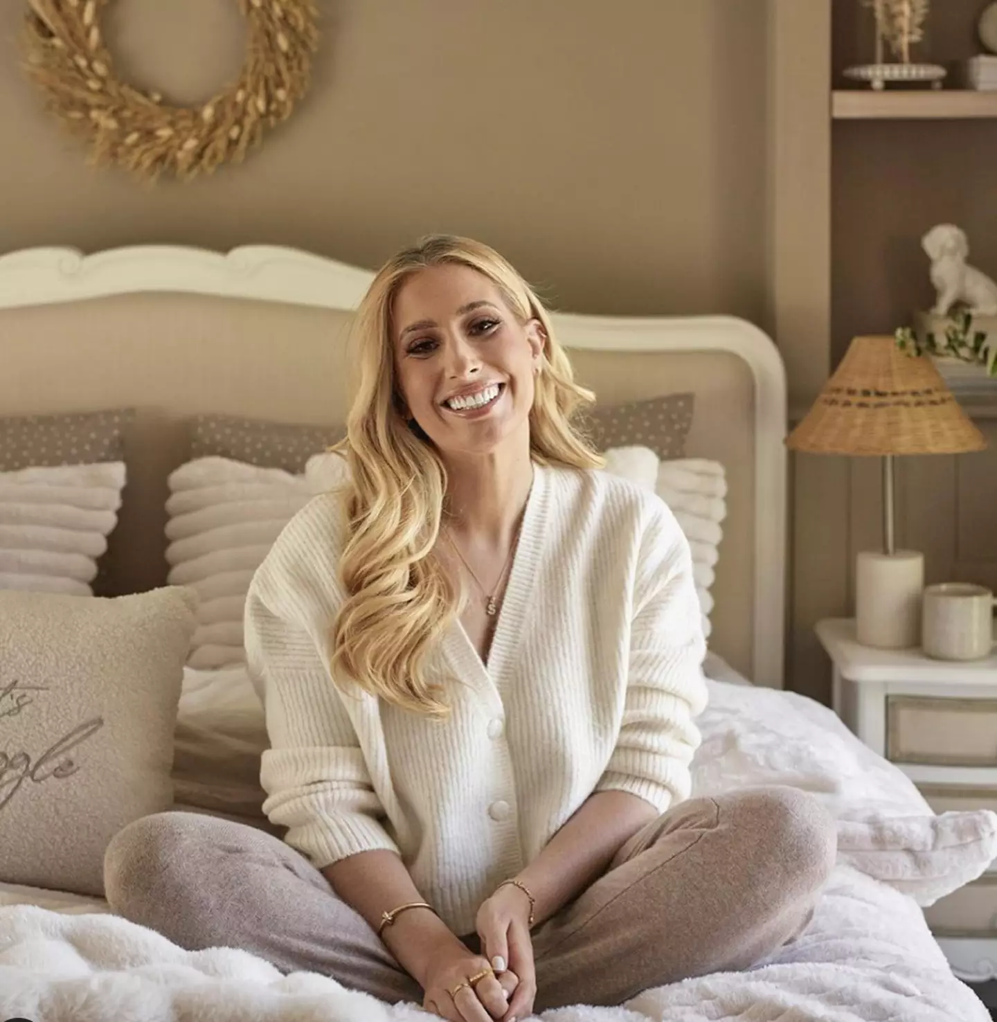 Stacey Solomon's new range features throws, mugs and bed sets.