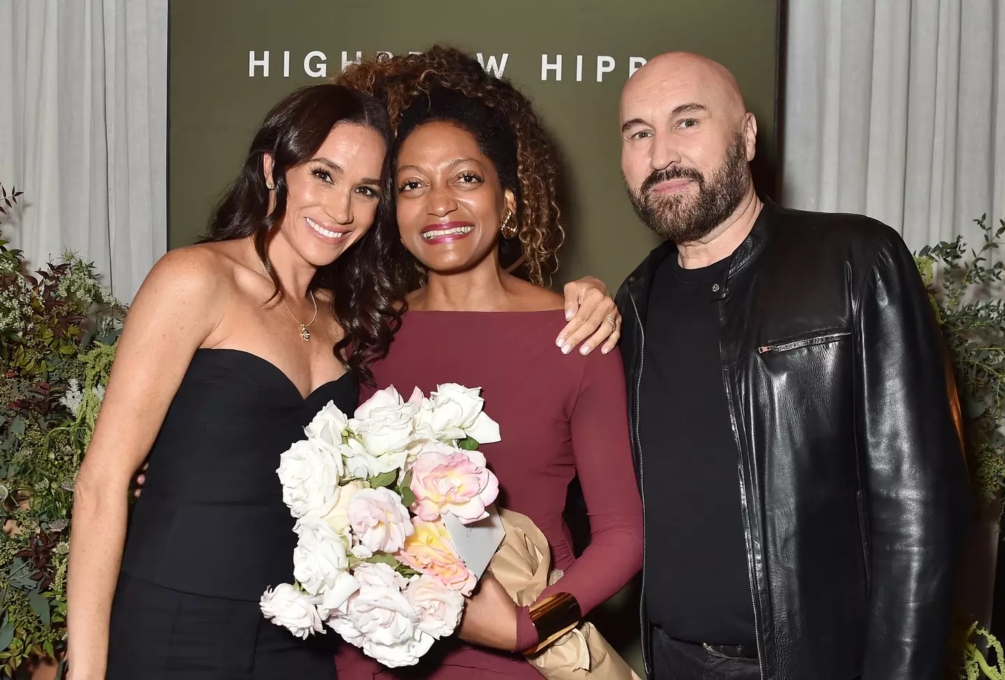 Meghan attended a brand launch without Harry earlier this month (Gregg DeGuire/WWD via Getty Images)