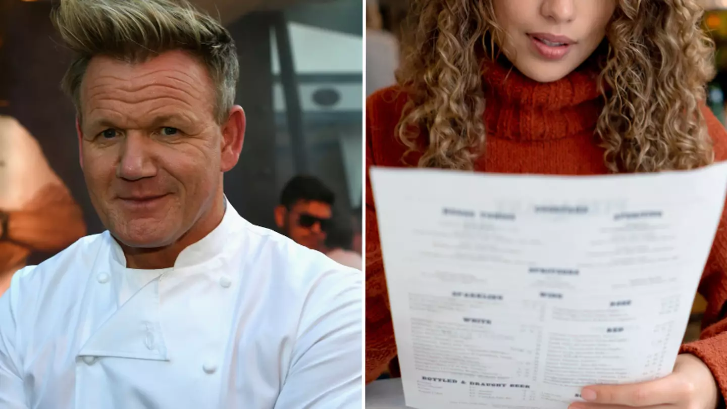 Gordon Ramsay says there’s one part of menu you should never order from when dining out