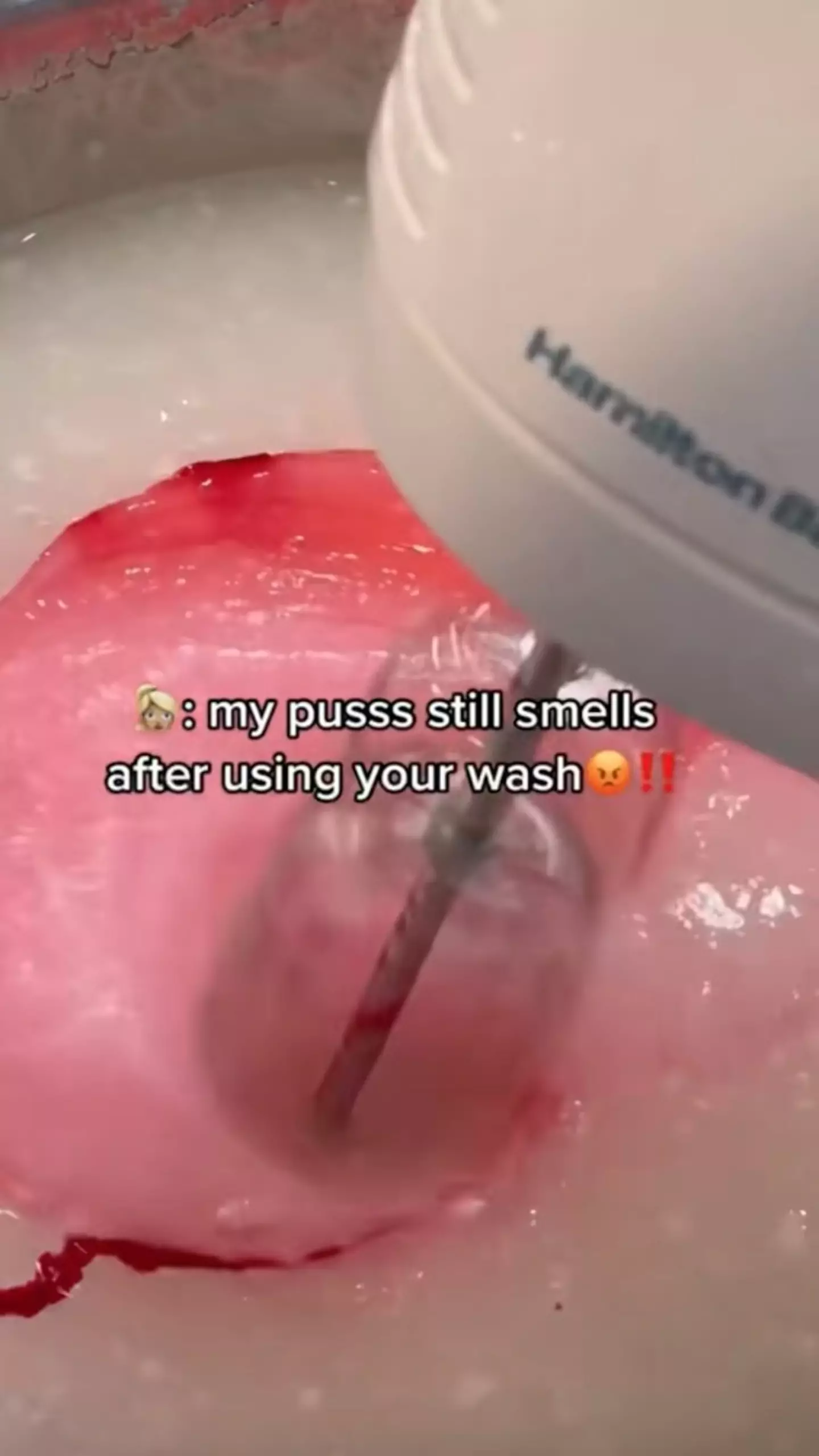 The doctor responded to a video promoting a product that claims to clean the vagina.