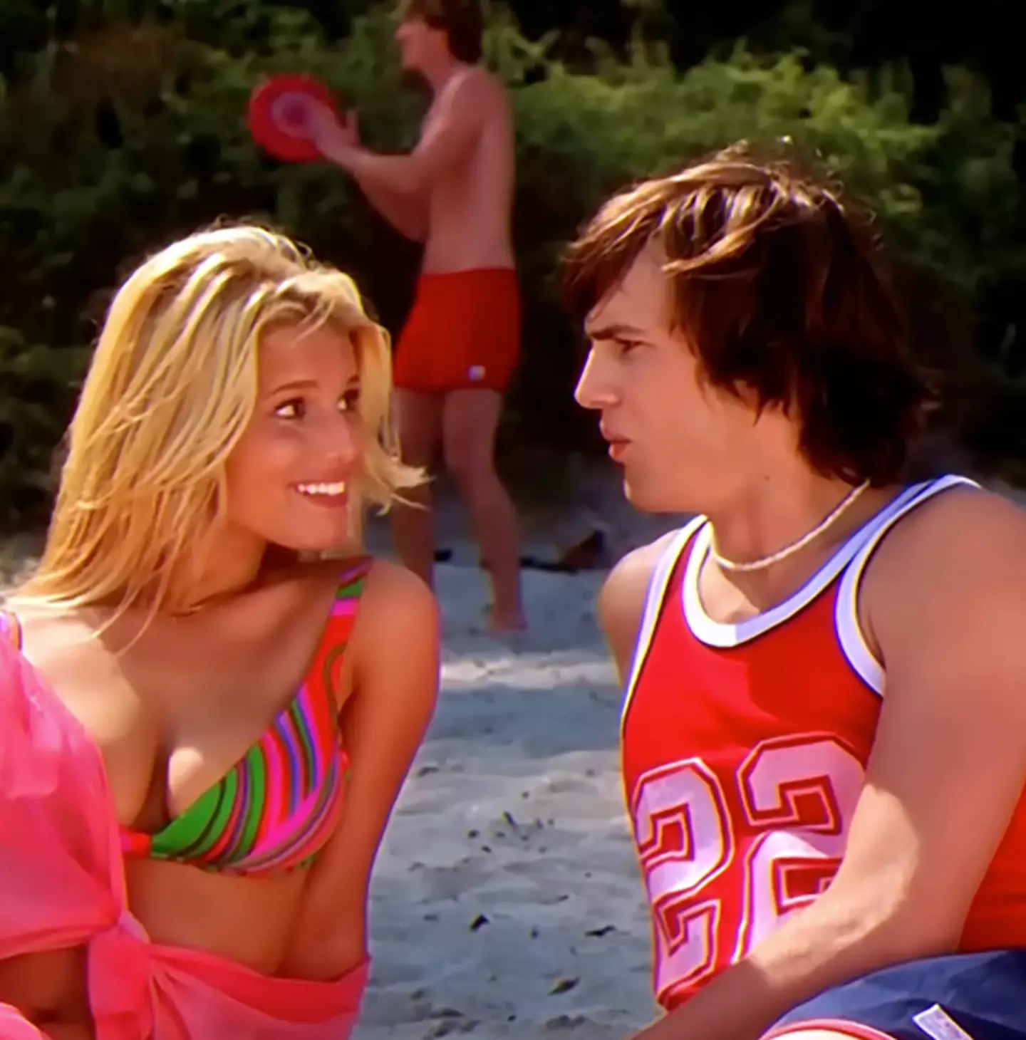 Simpson appeared as a love interest of Kutcher's character on the sitcom (20th Century Fox)