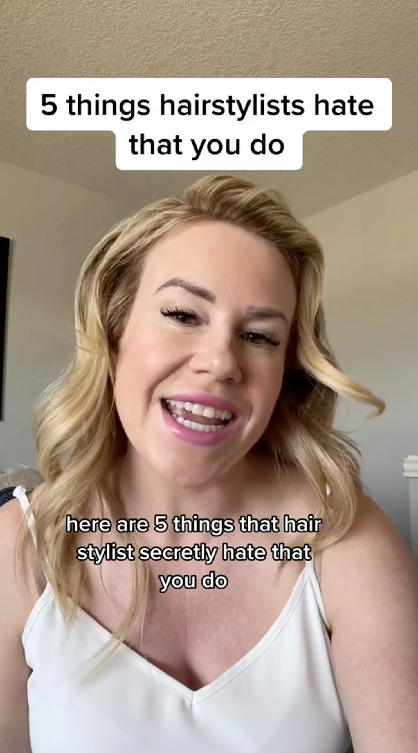 A hairdresser has left people divided after revealing 'five things that hairstylists secretly hate that you do'.