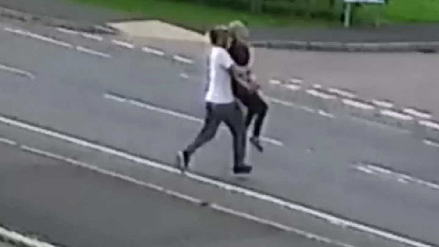 CCTV Footage Reveals Moment Woman Is Kidnapped Before Suffering Horrific Injuries