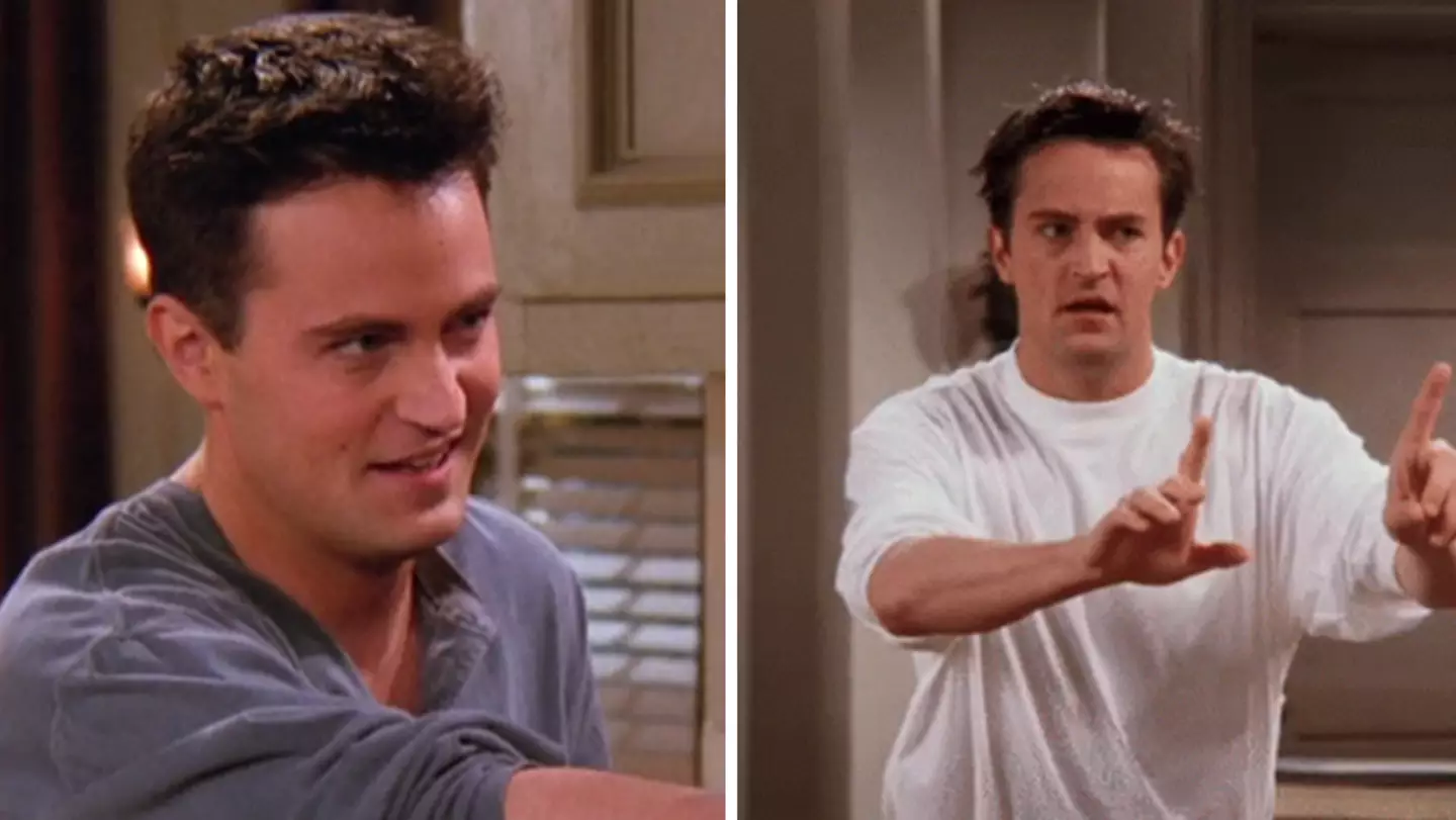 People left stunned after noticing Matthew Perry's hand while re-watching Friends