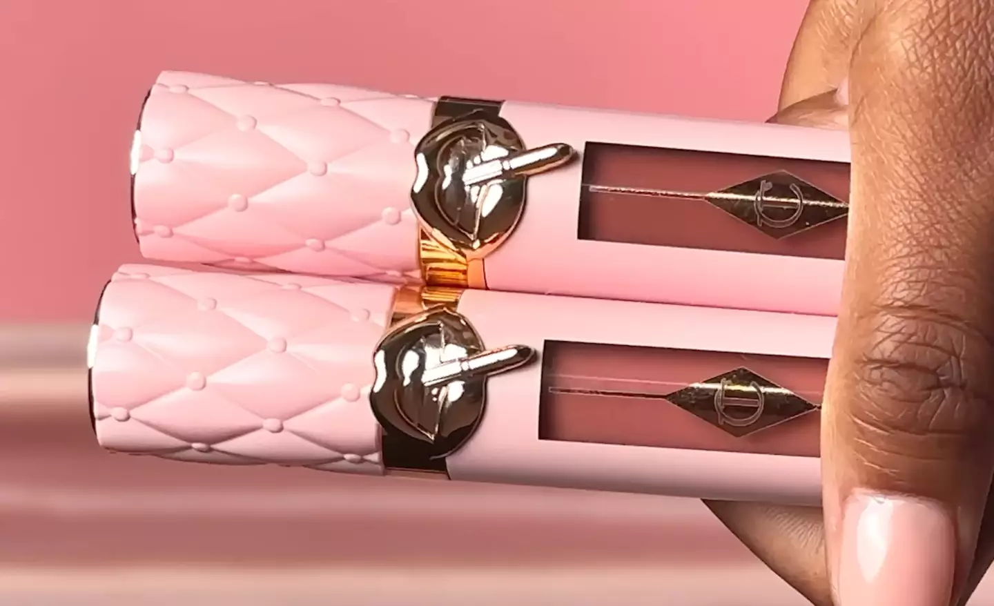 The gloss is part of the popular Pillow Talk range.