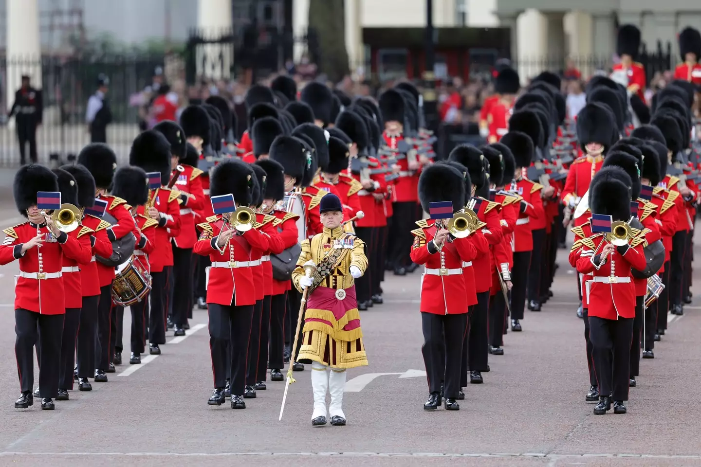 Trooping the Colour is the Queen's birthday celebration.