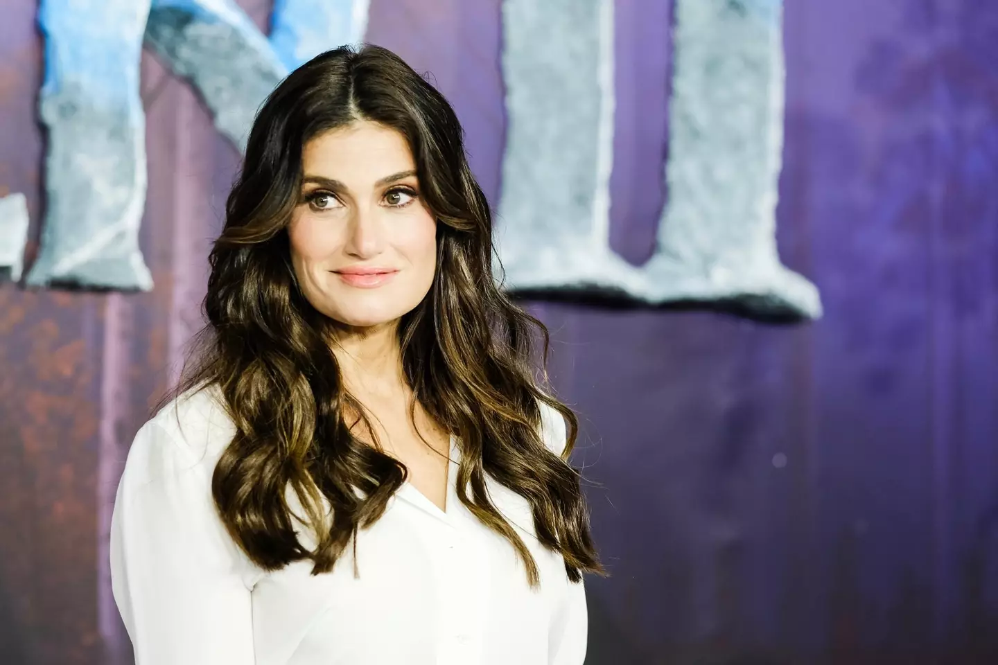 Idina Menzel at the Frozen II premiere in 2019.