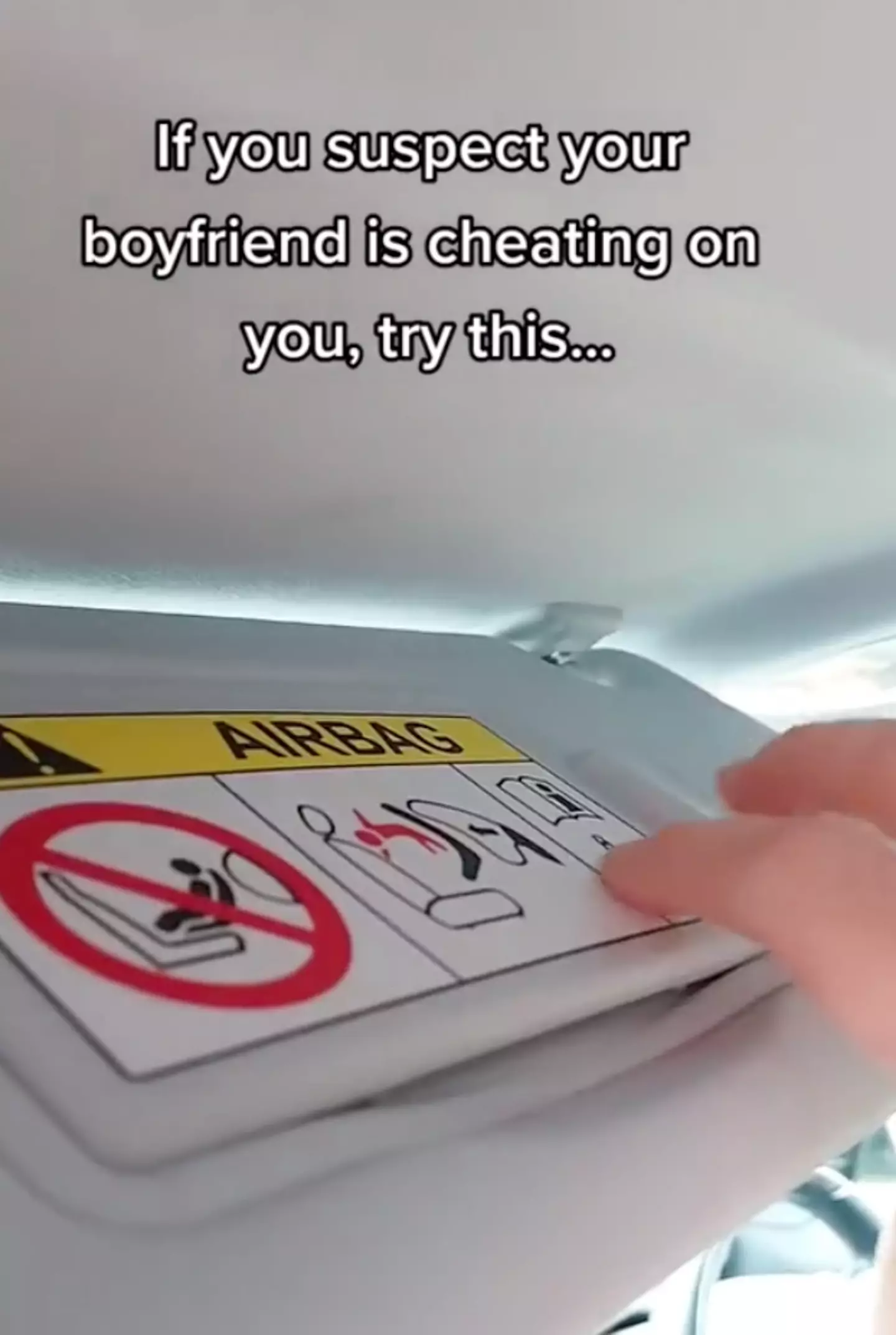 Her trick will leave glitter in the vehicle of the cheater.