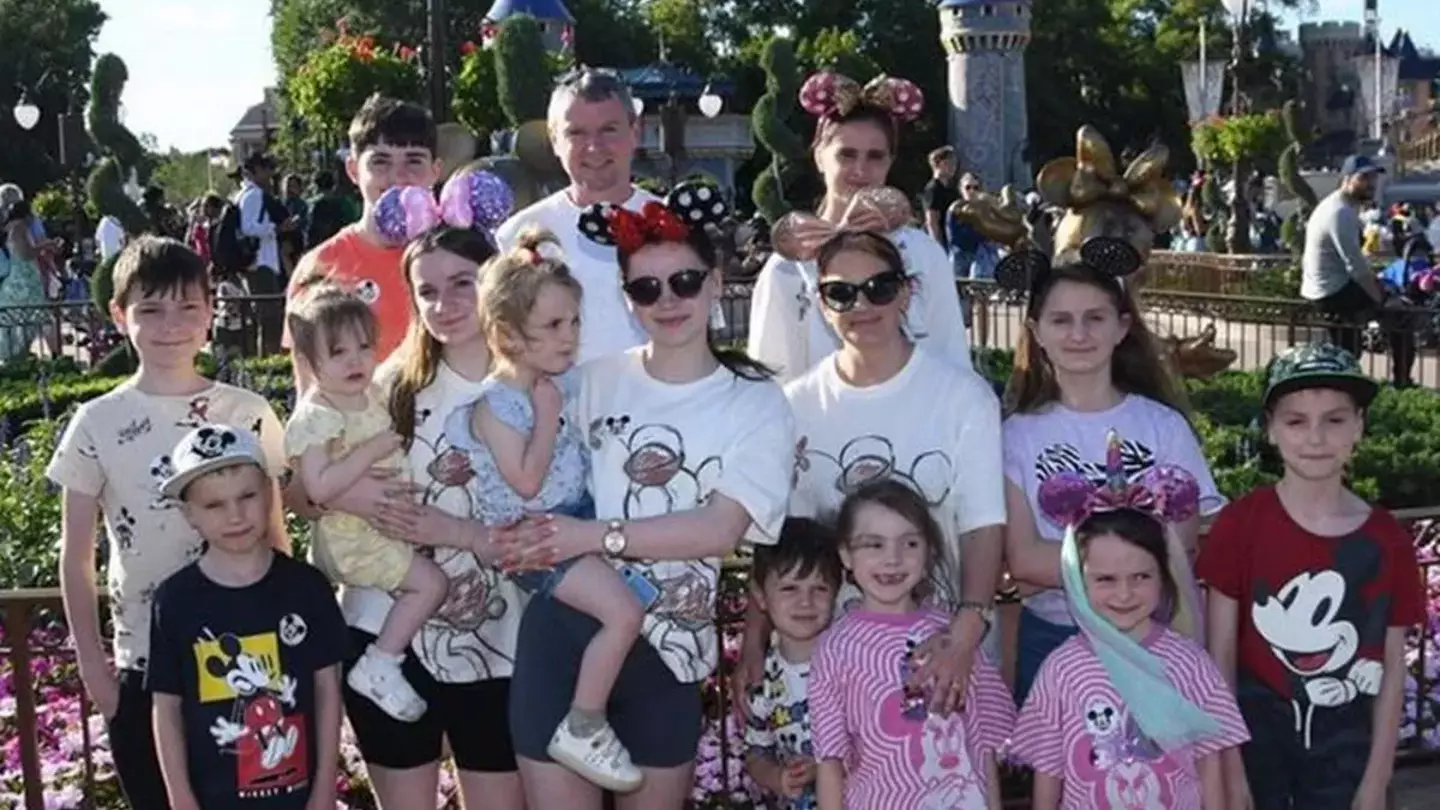 Britain’s biggest family had major complaint about £52,000 Disney trip they've been fined for