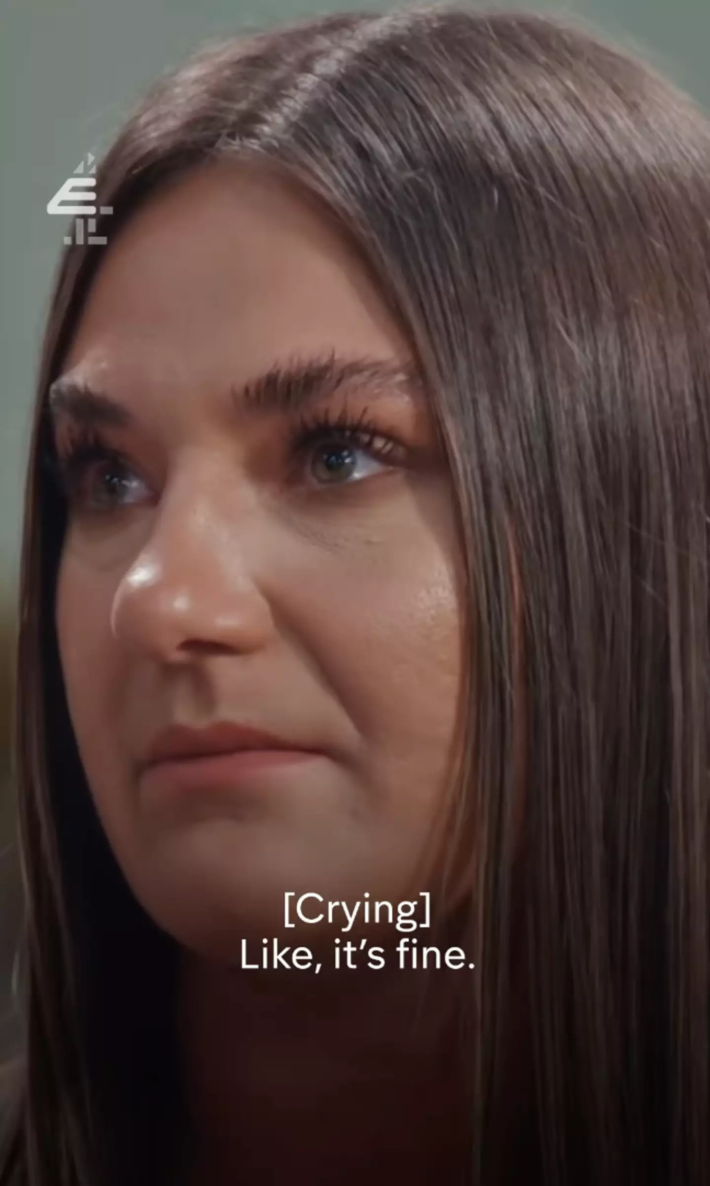Kristina was left in tears (E4)