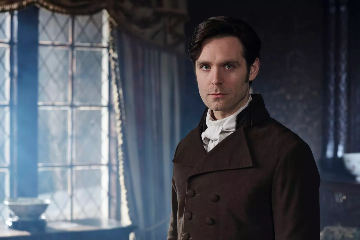 Luke also played Dr Enys in Poldark (