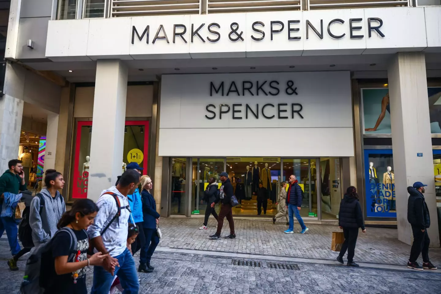 M&S have hit back. (