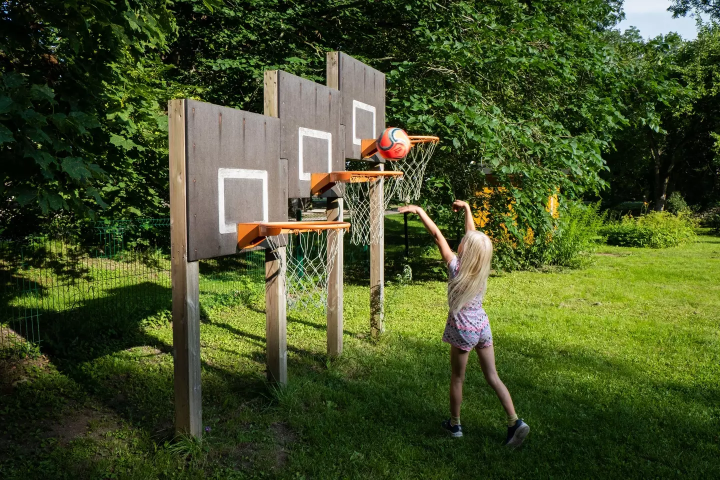 A mum has faced backlash for suggesting she lets her child out in the garden to play at a time viewed by some as 'too early'.