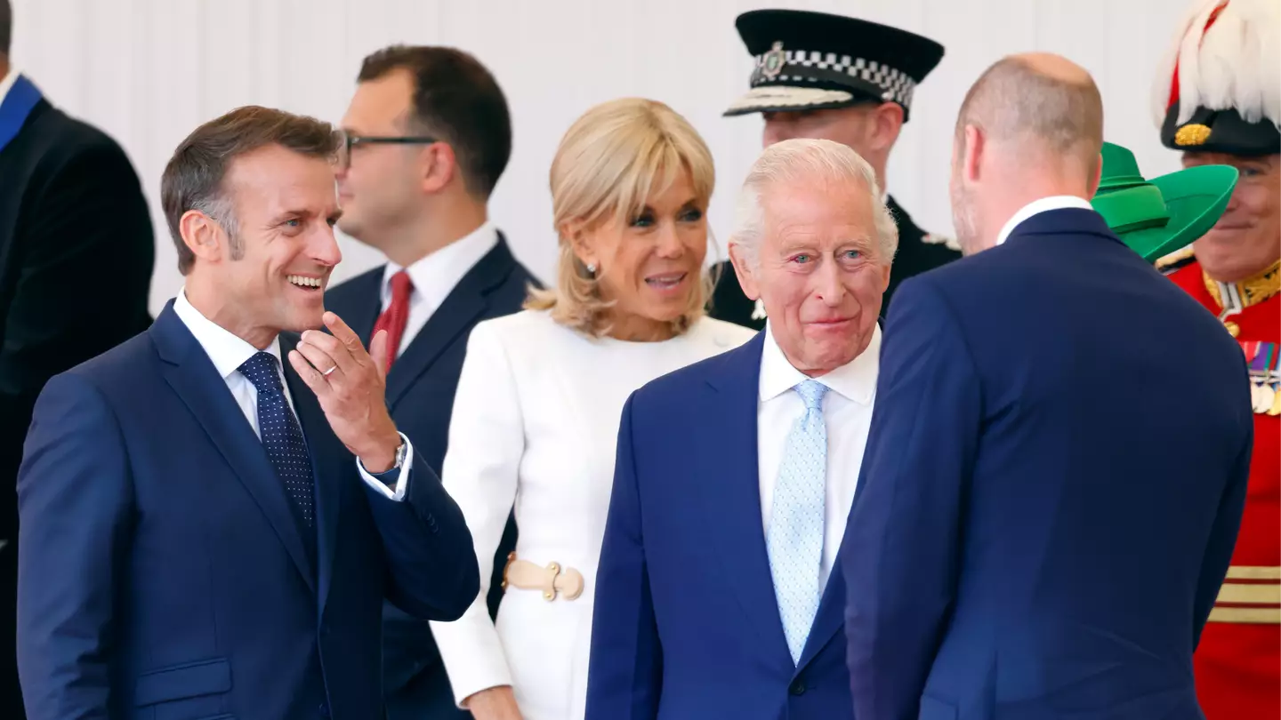 Lip reader reveals President Macron’s playful remark to King Charles about Prince William before being bluntly corrected