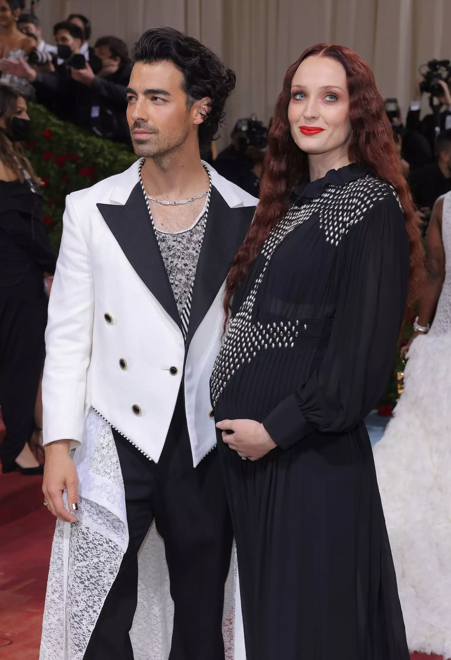 Joe Jonas and Sophie Turner at the 2022 Met Gala.