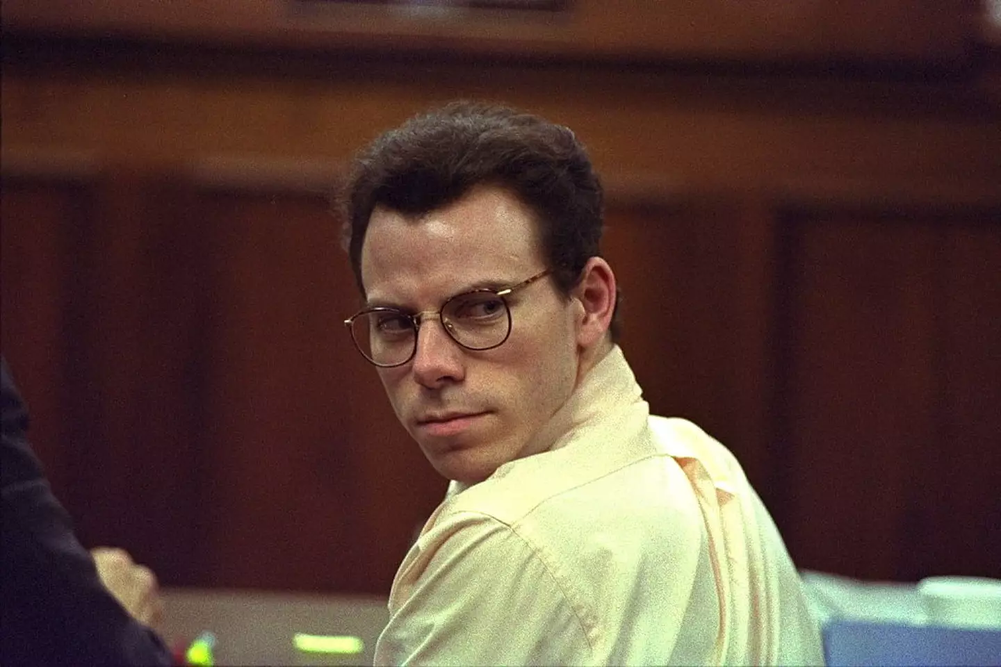 Erik Menendez in court (Kim Kulish/Sygma via Getty Images)