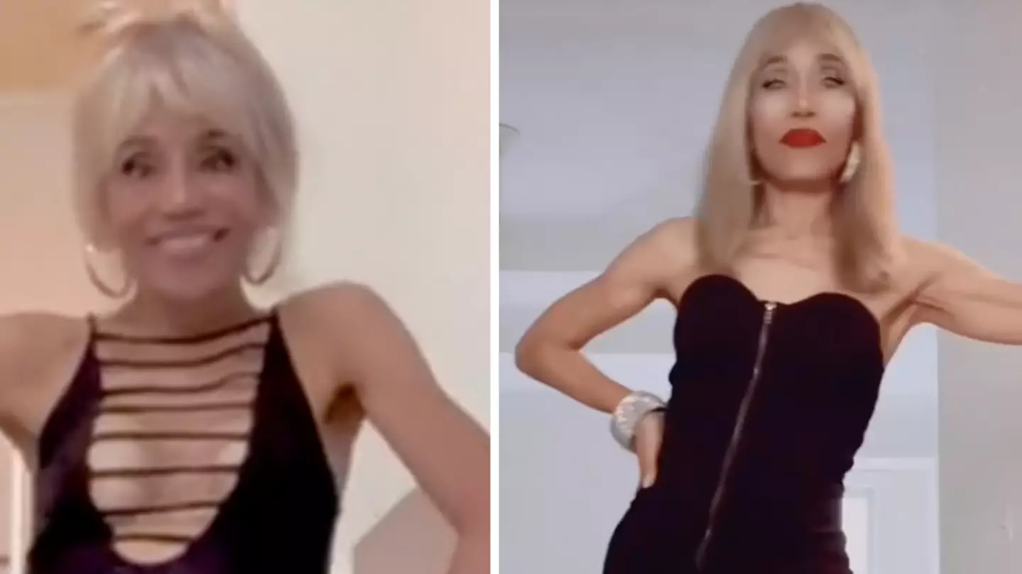 Woman, 73, hits back at trolls who tell her to 'dress her age' by flaunting figure