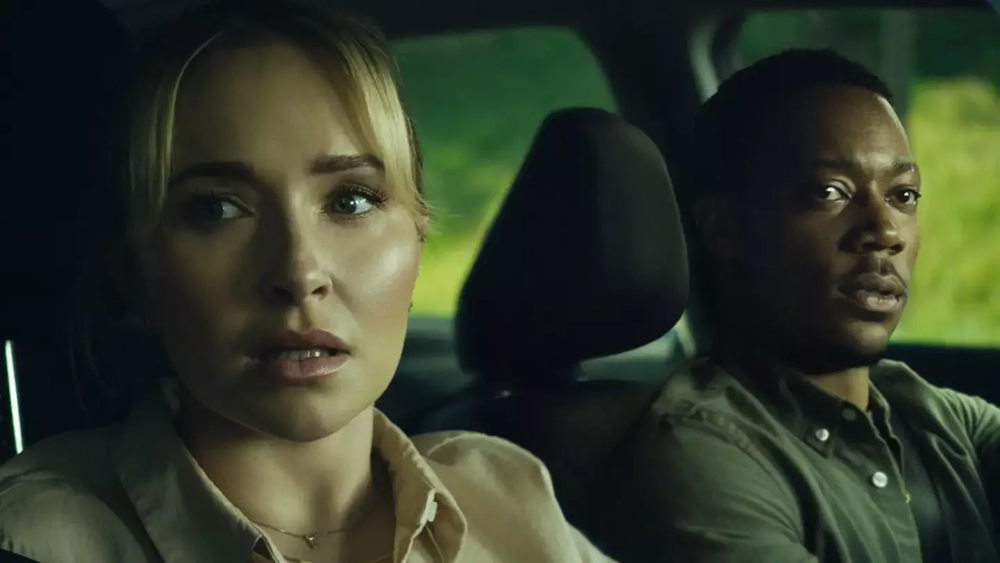 The actress stars in the thriller Amber Alert, which is coming out later this month (Lionsgate Films)