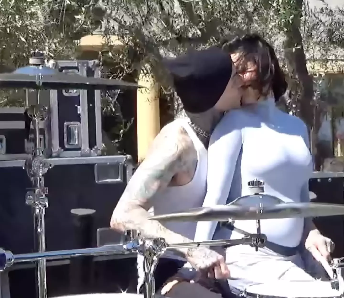 The vid was complete with a drum roll for full effect.