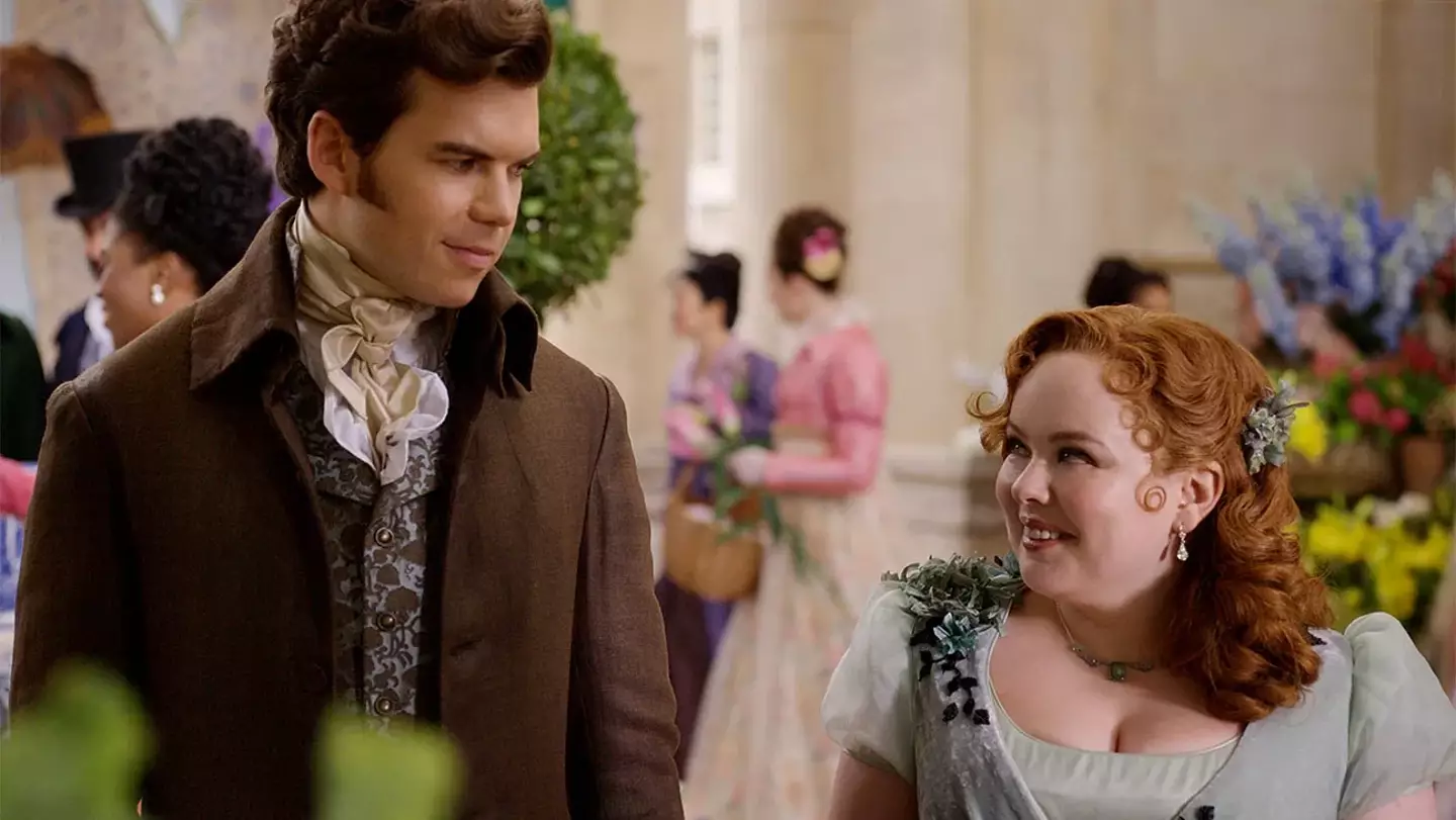 The third season of Bridgerton revolves around Penelope and Colin. (Netflix)