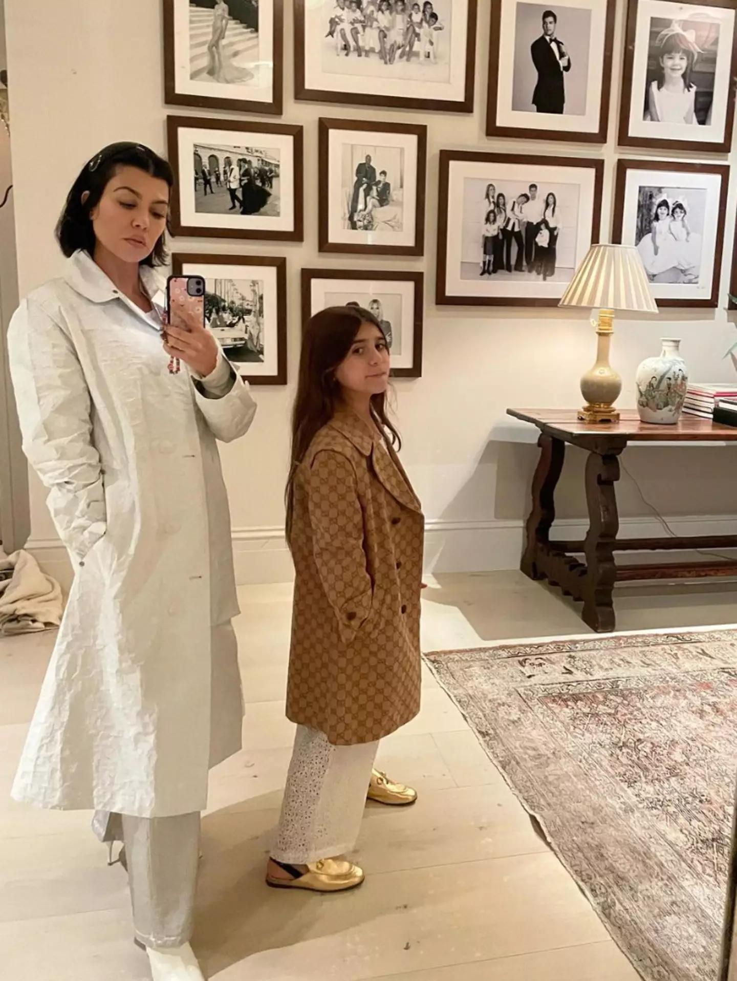 Kourtney spoke about their close relationship in a recent podcast.