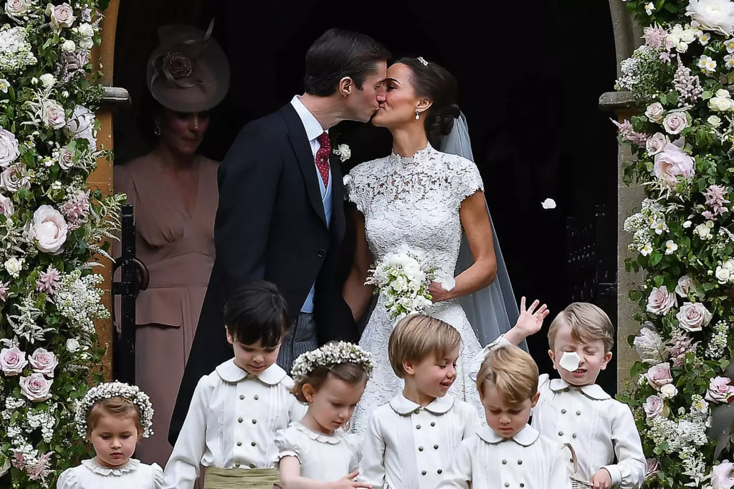 The couple set some strict rules for their big day (JUSTIN TALLIS/POOL/AFP via Getty Images)