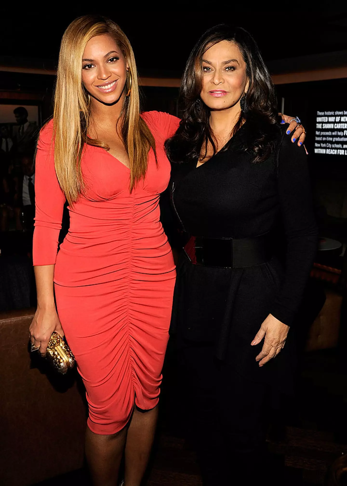 Tina Knowles leapt to her daughter's defence on social media (Kevin Mazur/Getty Images)