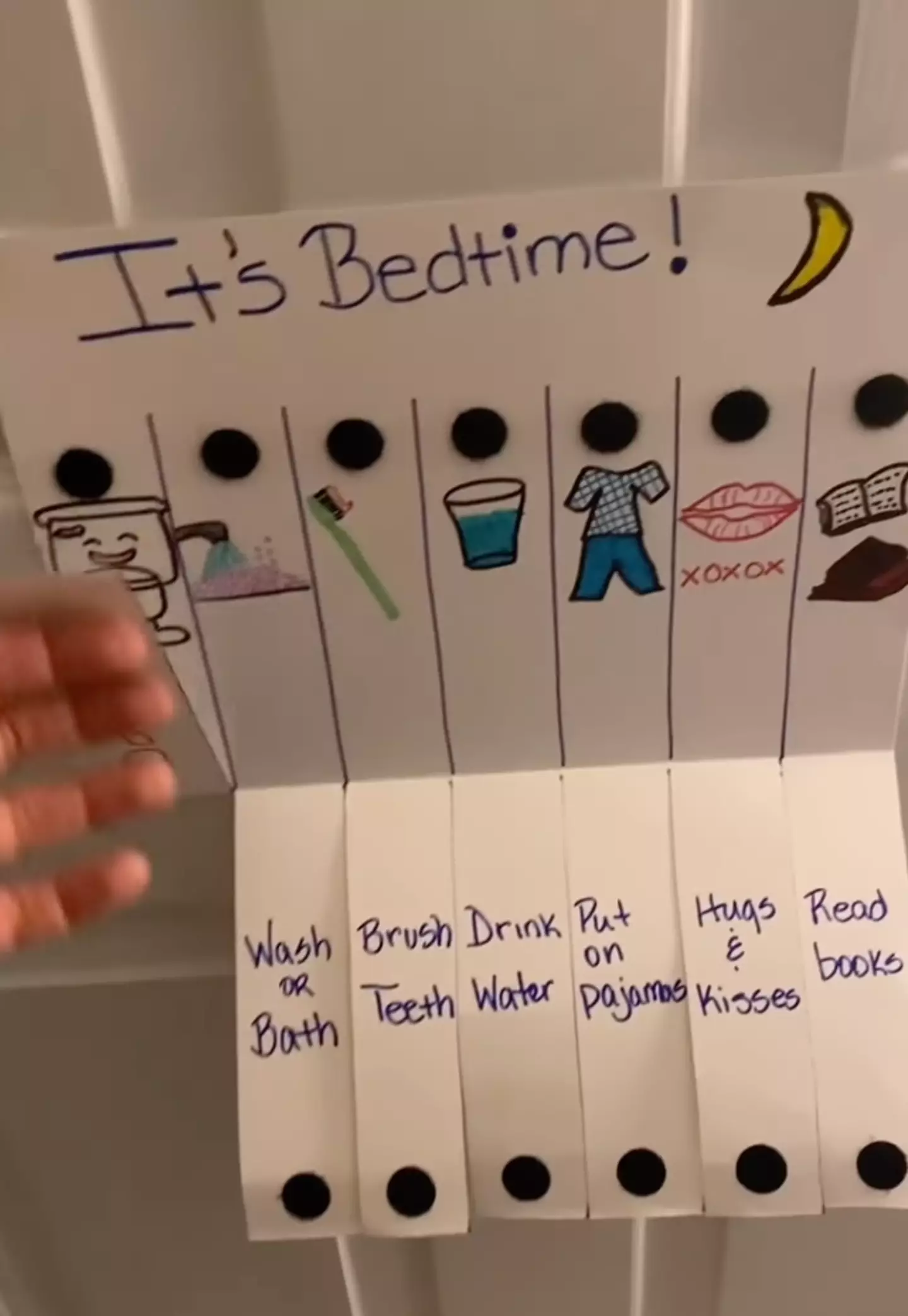 This piece of paper has cut down Lauren's kids' bedtime routines to just 10 minutes.