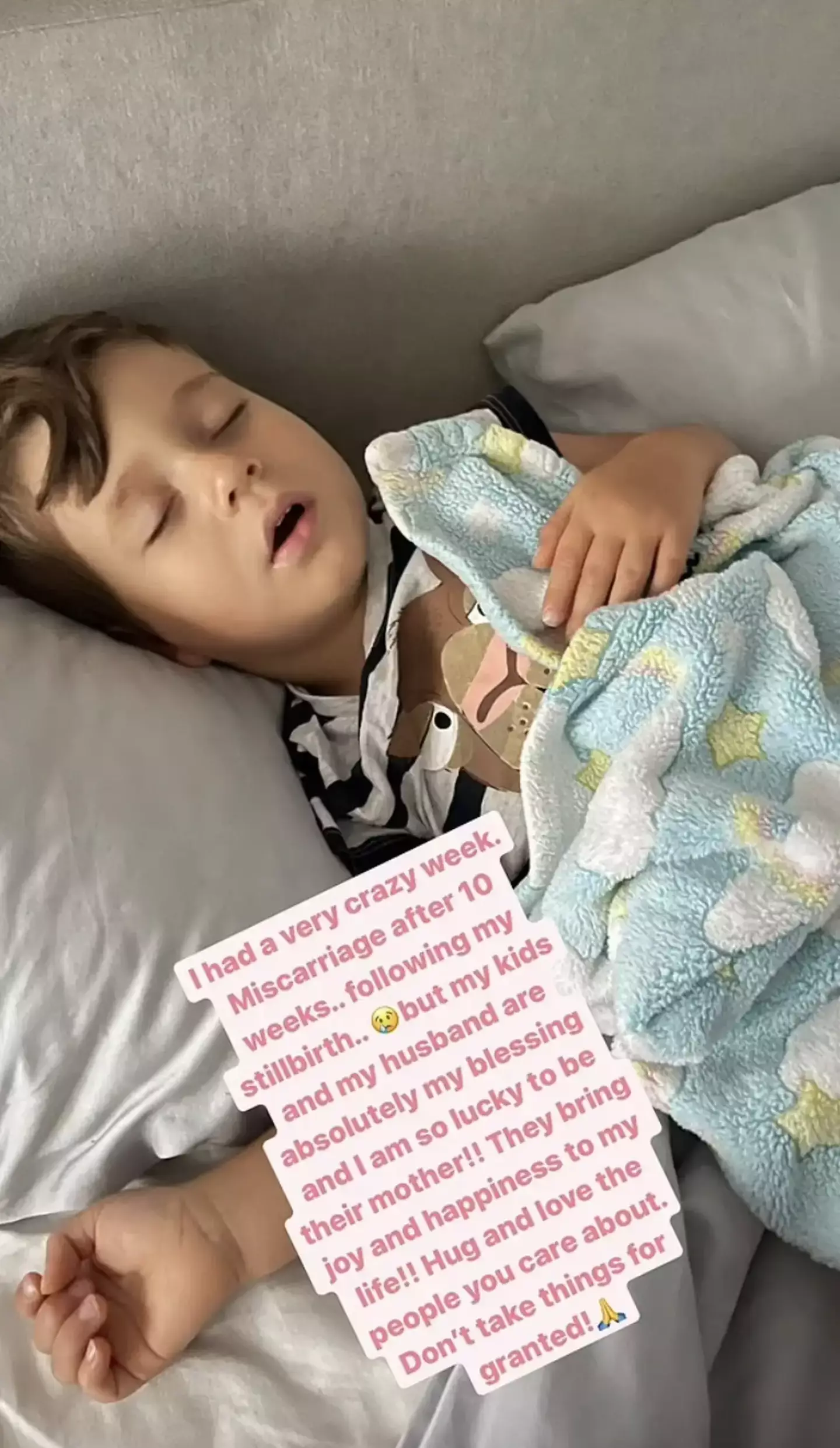 Maya shared the sad news on her Instagram Story.