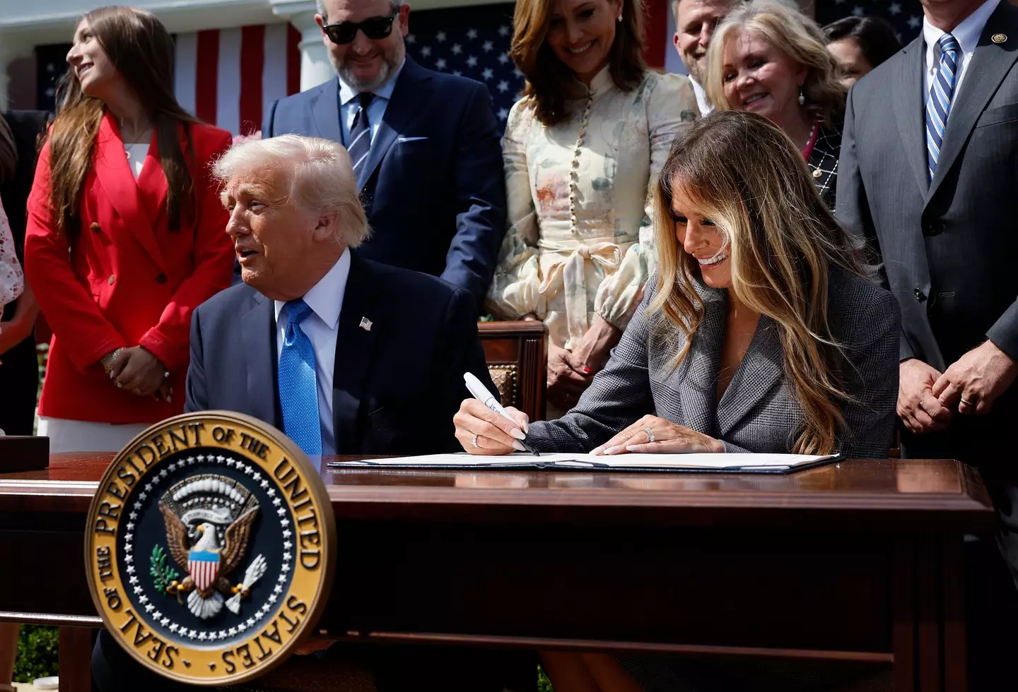Melania has only made a number of public appearances this year (Chip Somodevilla/Getty Images)