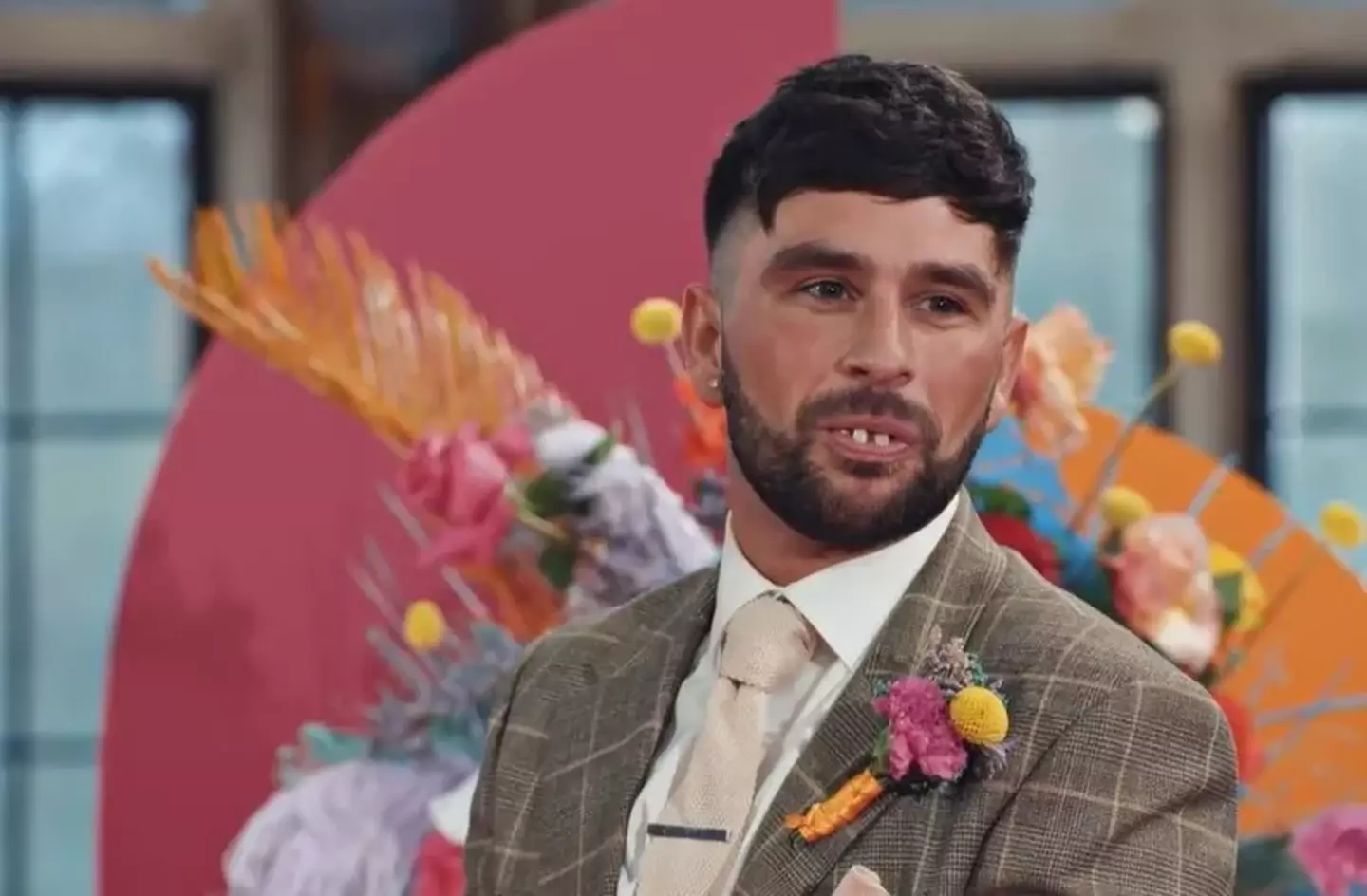 Kieran debuted some fake teeth (Channel 4)