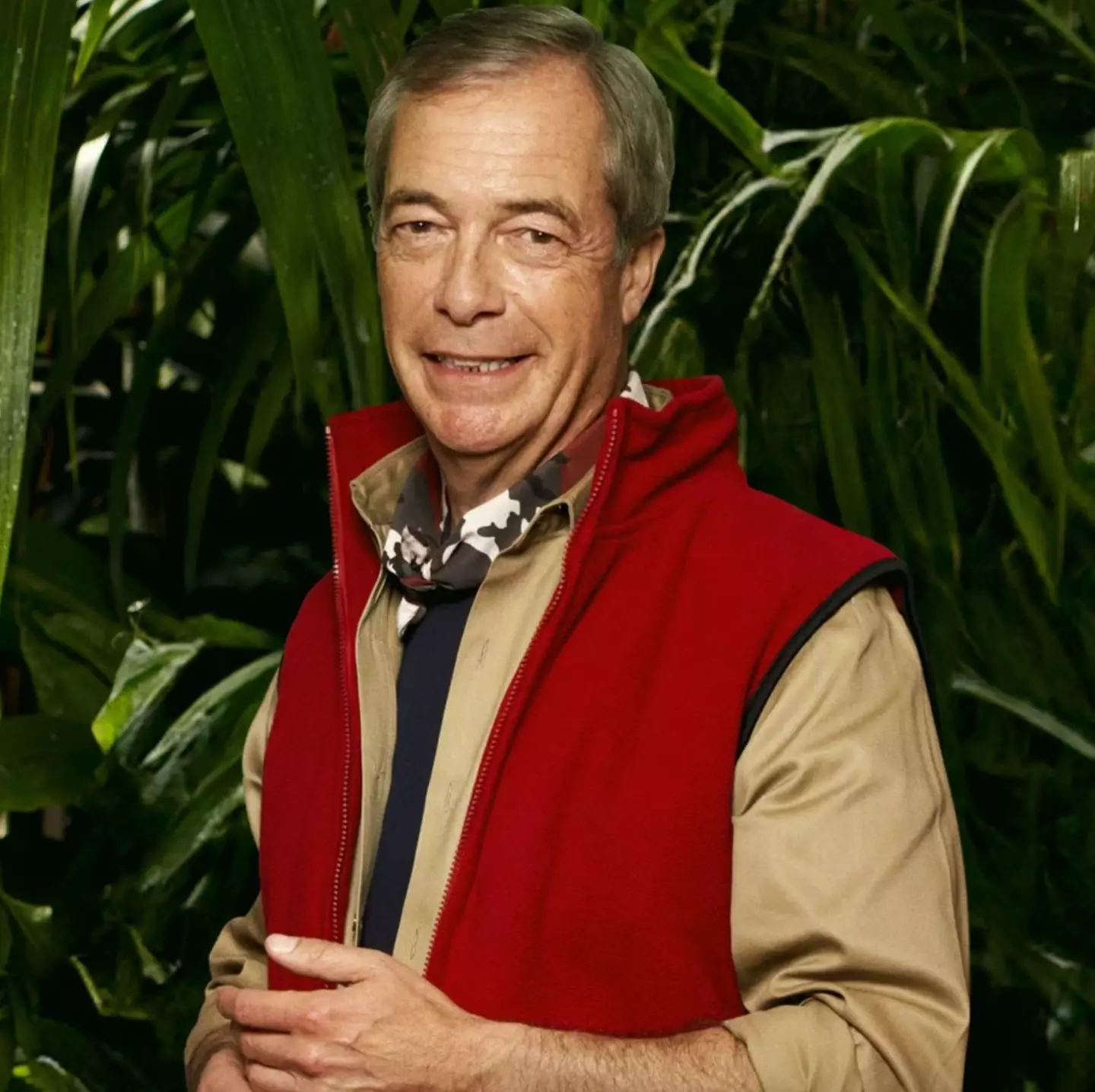 Nigel Farage finished in third place.