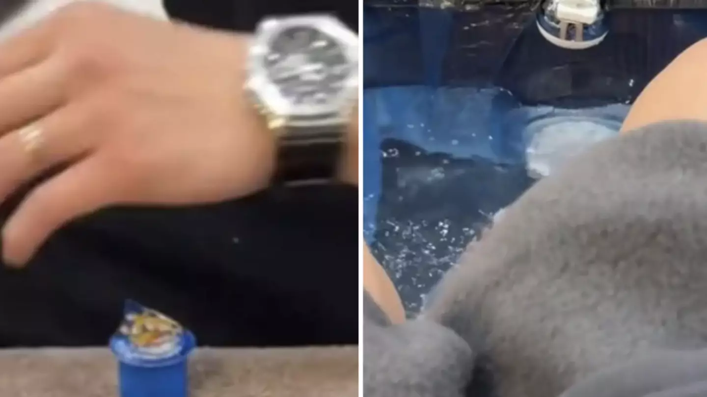 Woman horrified after getting more than she bargained for during pedicure