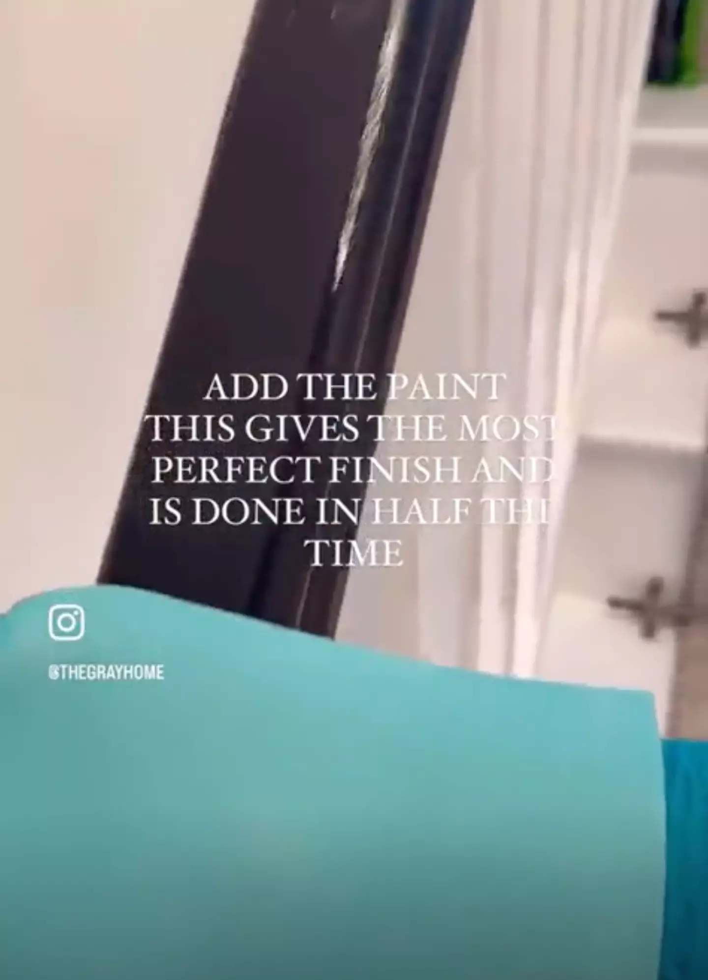 TikTok users were stunned by the paint hack.