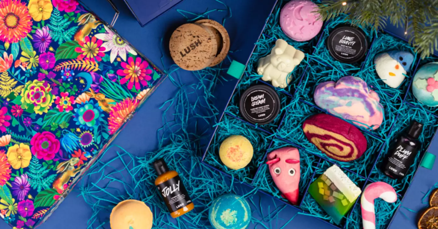 All the products in LUSH's Advent Calendar are fully vegan (