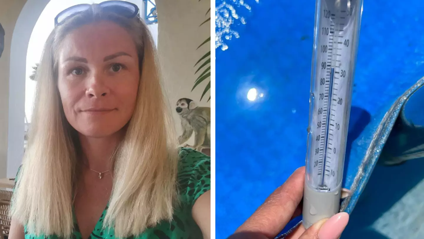 Mum storms out of Lanzarote villa after their thermometer showed pool was 24 degrees instead of 30