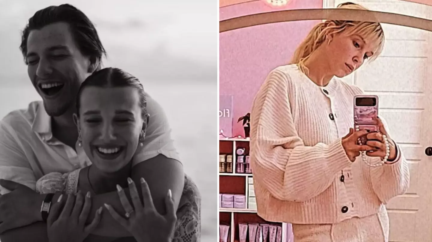 Fans spot awkward detail in Millie Bobby Brown's engagement post