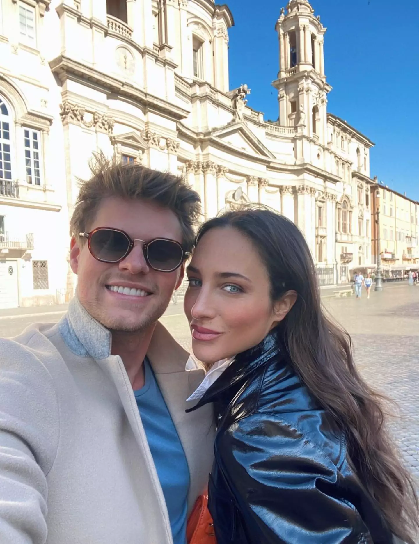 Maeva and James are expecting their first child. @maevadascanio/Instagram.